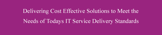 IT Service Delivery.
