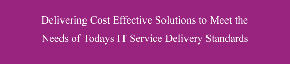 IT Service Delivery.